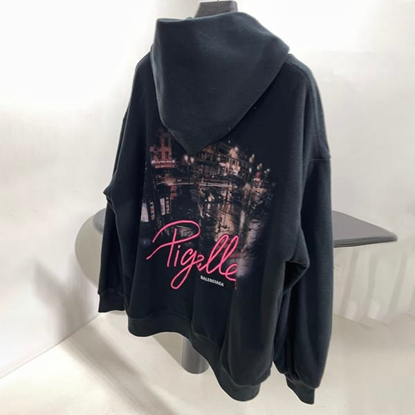 ☆超人気☆バレンシアガ Pigalle Outerwear ジップアップ Hoodie n級品 bau06715